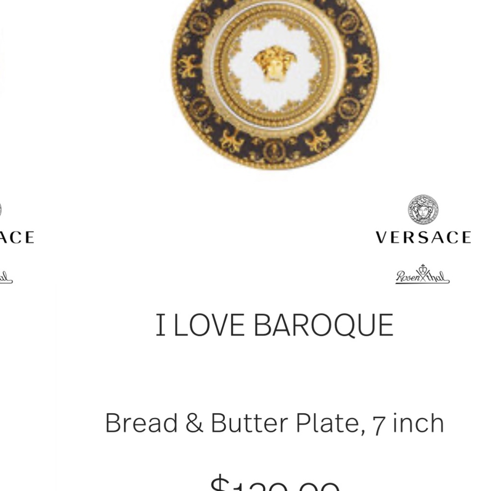 Versace plates 2 - Picture 8 of 8